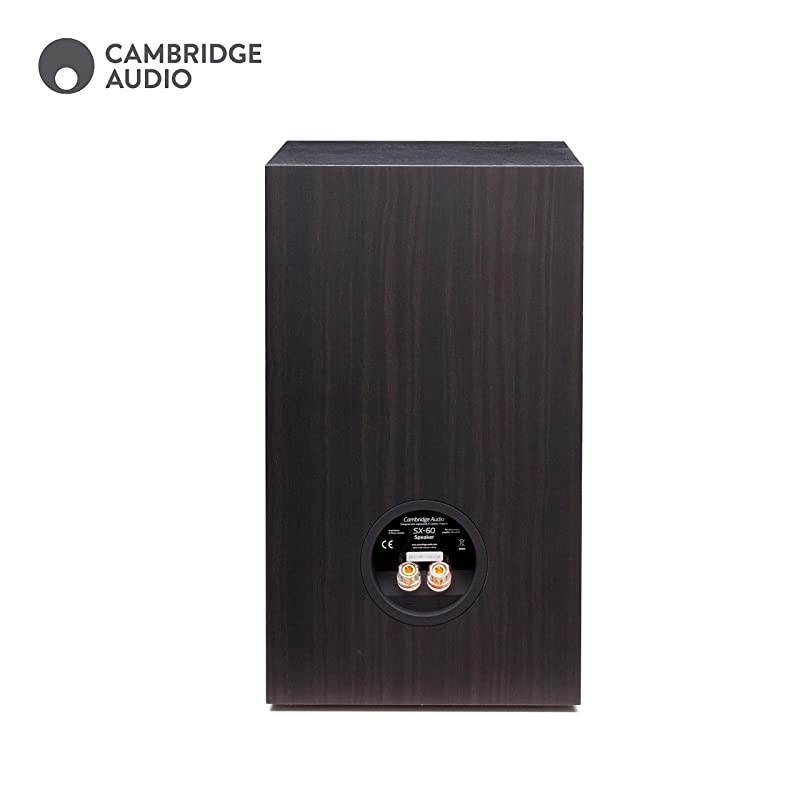 New  SX-60 Bookshelf Speaker | 100 Watt Home Theater Compact Speakers | Pair (Black)