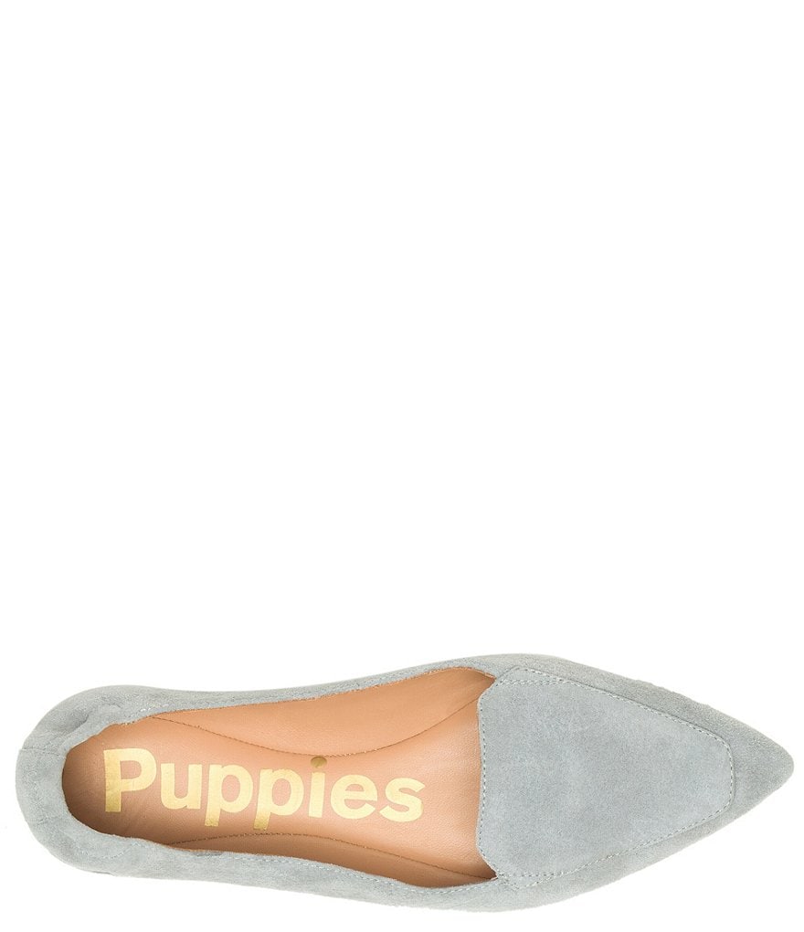 Hush Puppies Hazel Pointe Suede Loafers
