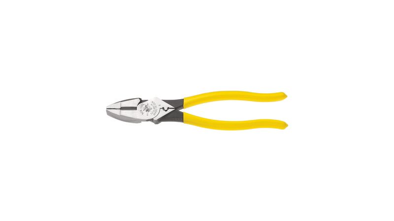 KLEIN TOOLS D213-9NE-CR Lineman's Crimping Pliers, 9-Inch