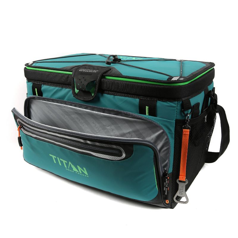 California Innovations Titan Deep Freeze 30qt Zipperless HardBody Cooler - Green