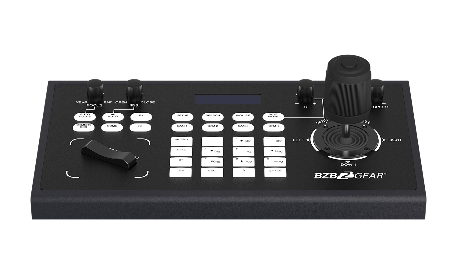 BZBGEAR Universal Advanced IP/RS232/422 Controller with Joystick