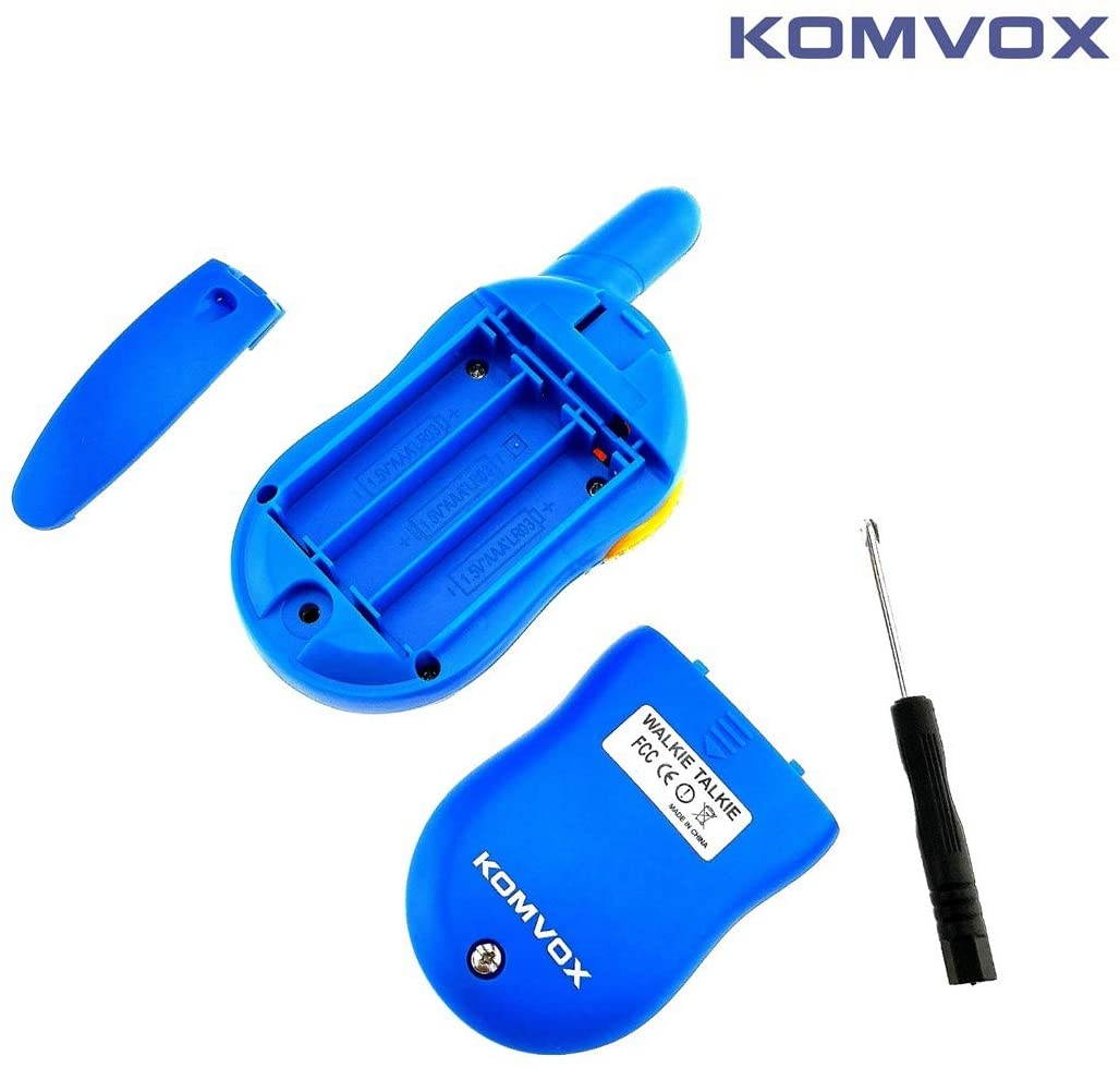 Walkie Talkies for Toddlers 3 Privacy Channels Rechargeable Kids Two Way Radios 3Kms Long Range Birthday Gifts for Boys Age 3 4 5 Boy Toys Gift 3 4 5 Year Old Baby Toddler Walky Talky