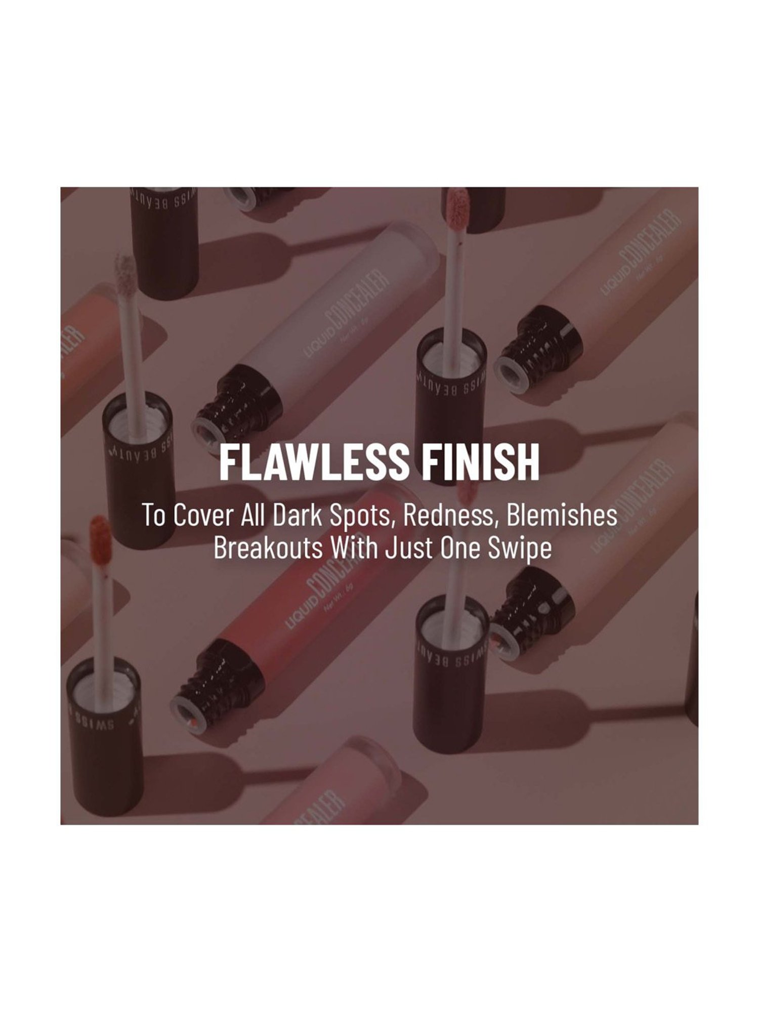 SWISS BEAUTY Liquid Concealer Orange - 6 gm