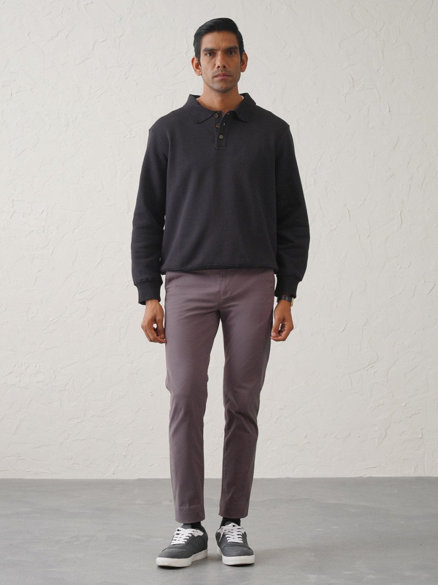 MinusOne Brown Town Regular Fit Chinos
