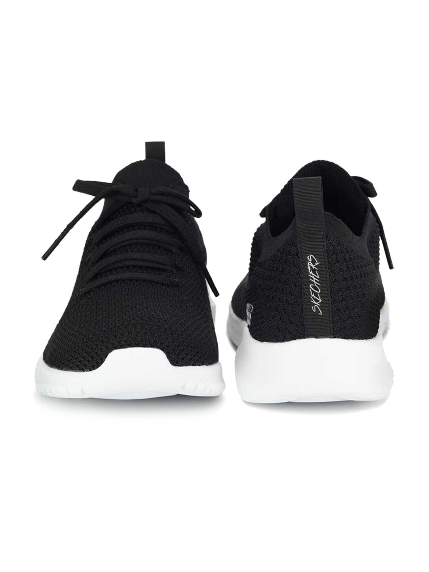 Skechers Women's Ultra Flex-Statements Black Running Shoes