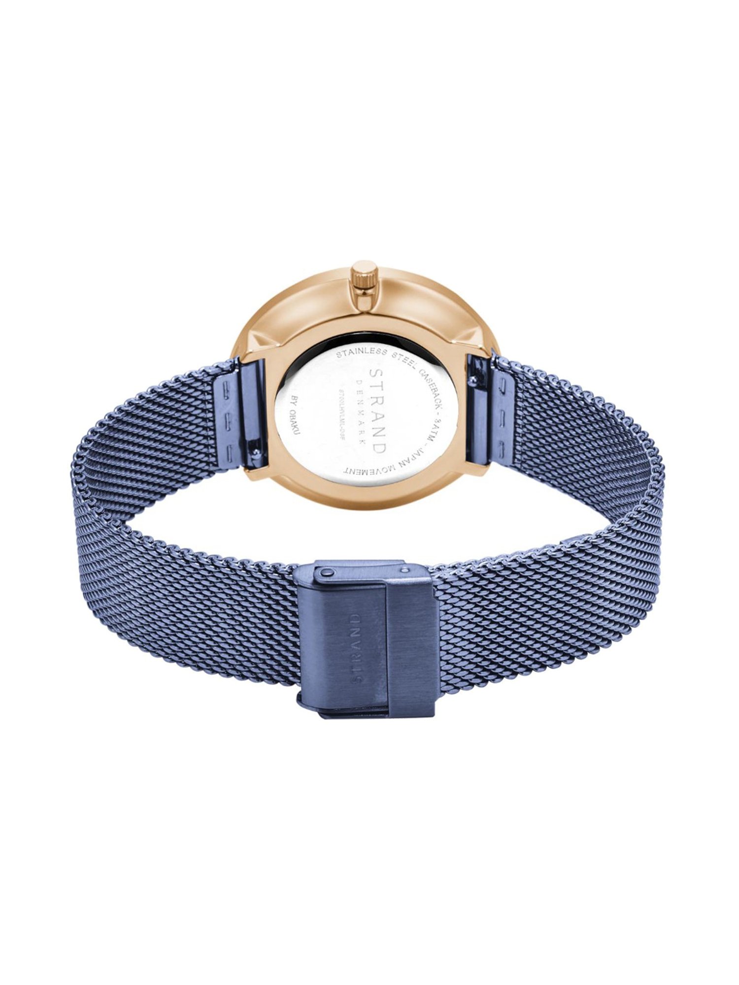 STRAND by Obaku S700LHVLML-DSF Starfish Ocean Analog Watch for Women