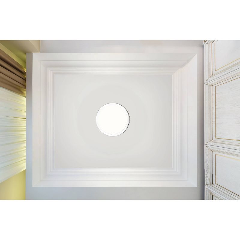 Planet Ceiling Light 11.5" Diameter Matte Nickel - Eglo