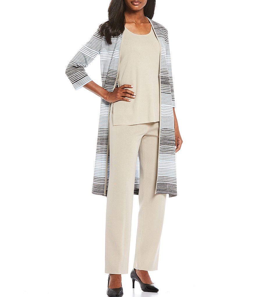 Kasper Snap Front One Button Notch Crepe Jacket