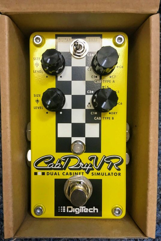 NEW Digitech CabDryVR Cabinet Emulation Pedal
