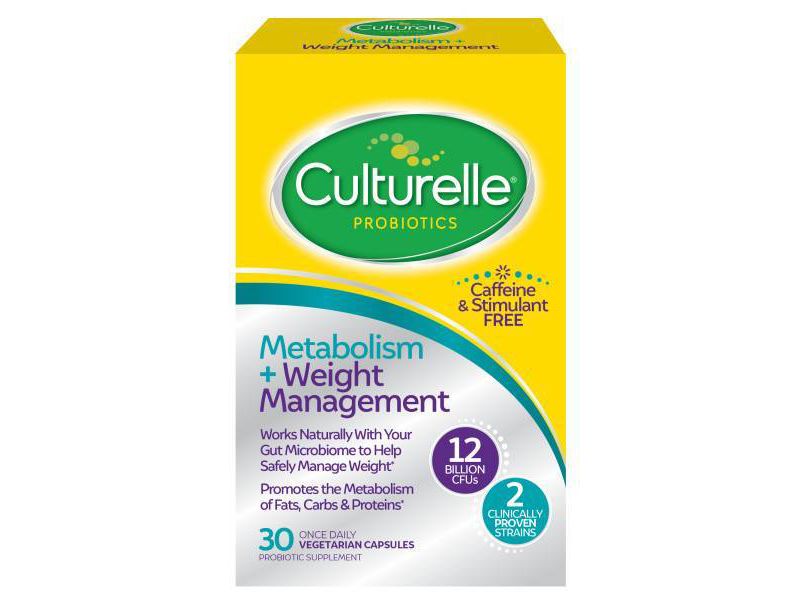 Culturelle Healthy Metabolism + Weight Management Probiotic Vegetarian Capsules - 30ct