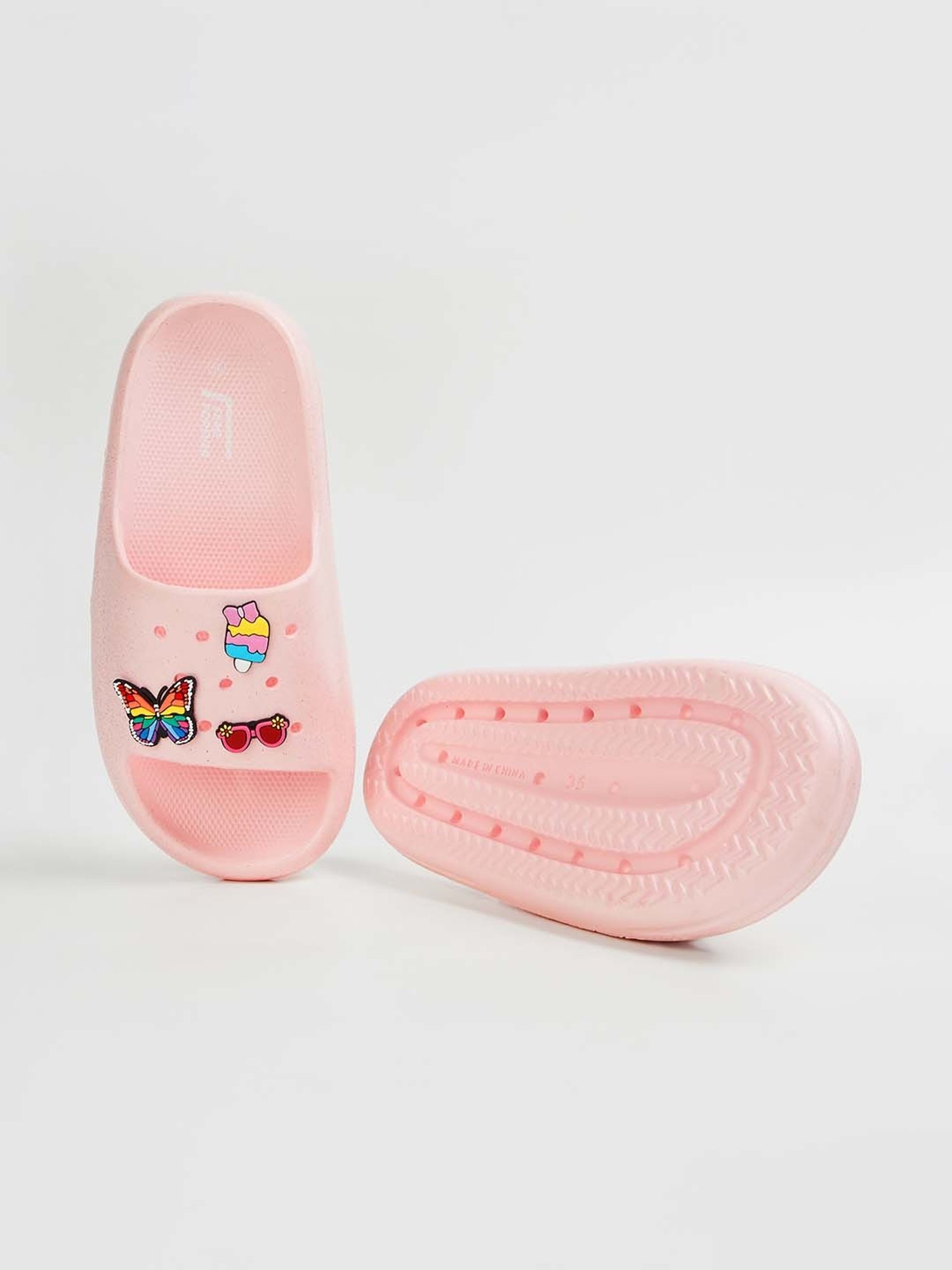 Fame Forever by Lifestyle Kids Pink Casual Slides