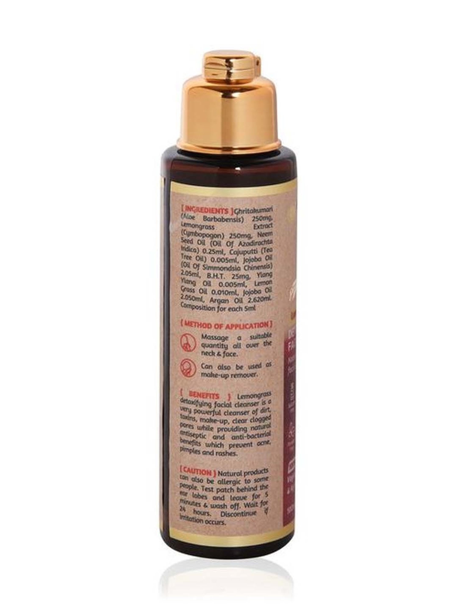 ROOTS AND HERBS Lemongrass Detoxifying Facial Cleanser - 100 ml