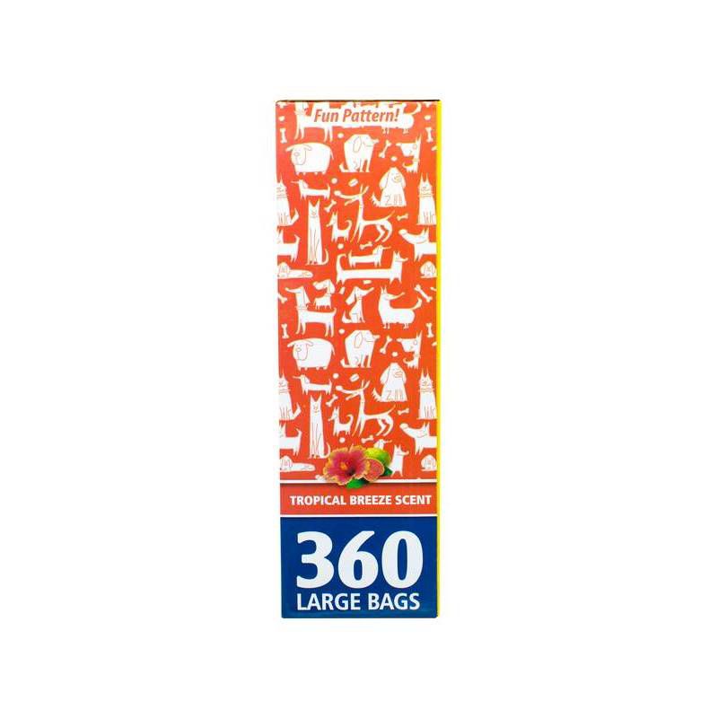 Glad Scented Value Pack Waste Bags for Dogs - L - 360ct