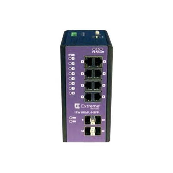 Extreme Networks - 16804 - Extreme Networks ISW 8GBP,4-SFP Ethernet Switch - 8 Ports - Manageable - 2 Layer Supported -