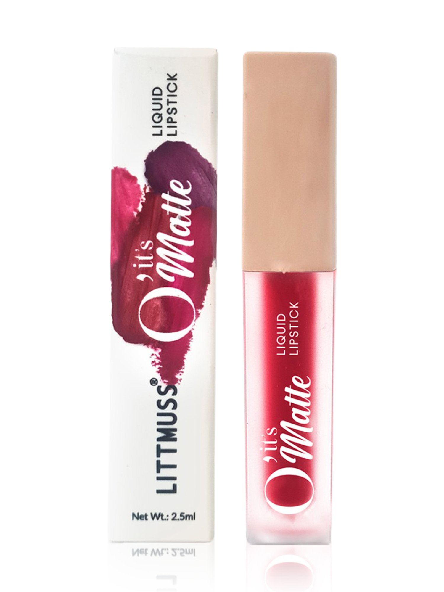 Littmuss O' It's Matte Liquid Lipstick Ruby Rouge - 2.5 ml