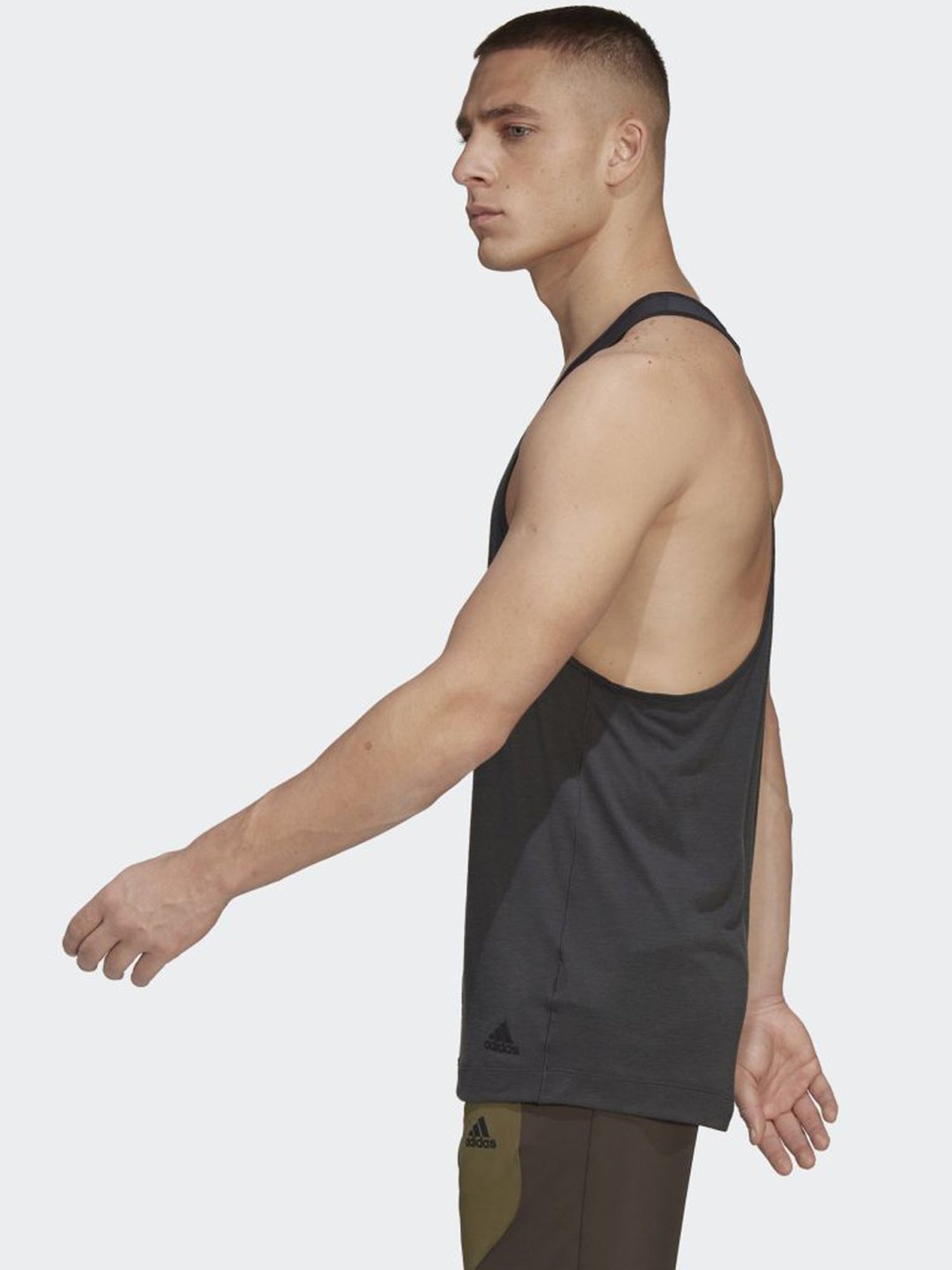 Adidas Black Slim Fit T-Shirt