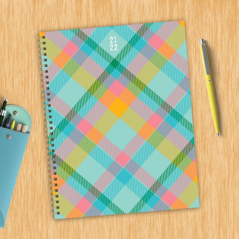 Undated Teacher Planner 8.5" x 11" Large Weekly Lesson Plan Book Botanical Floral - TF Publishing