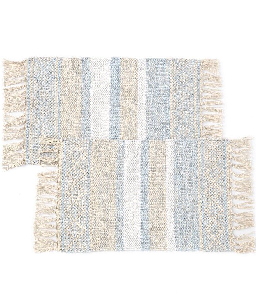 Lenox Textured Neutral Placemats, Set of 2