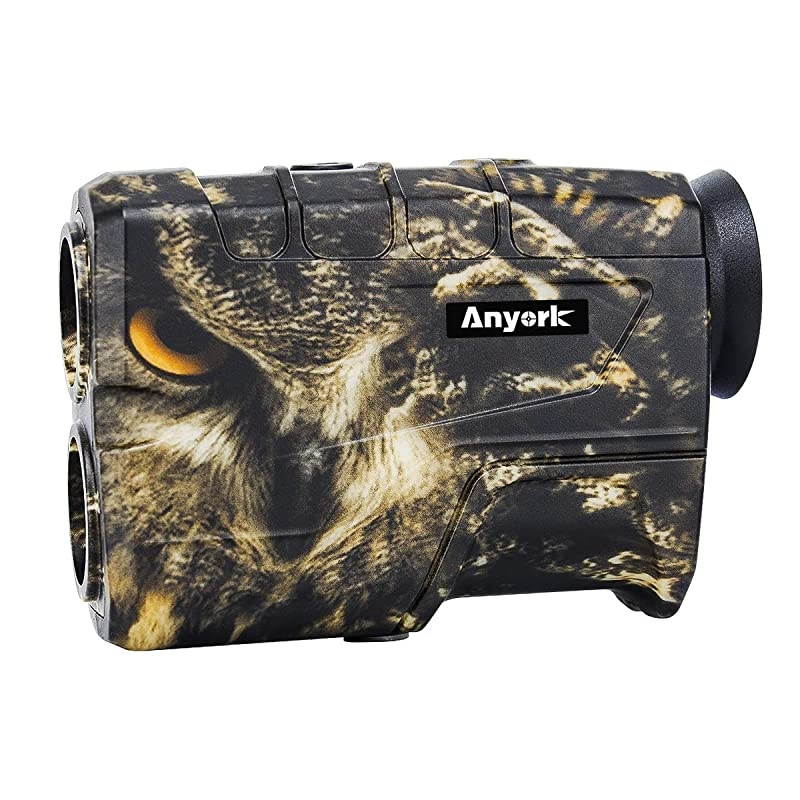 Rechargeable 1000 Yards Hunting Range Finder ,Water Resistant Wild Coma Rangefinder for Shooting , 6X Magnification Laser Rangefinder with Scan, Gift Package