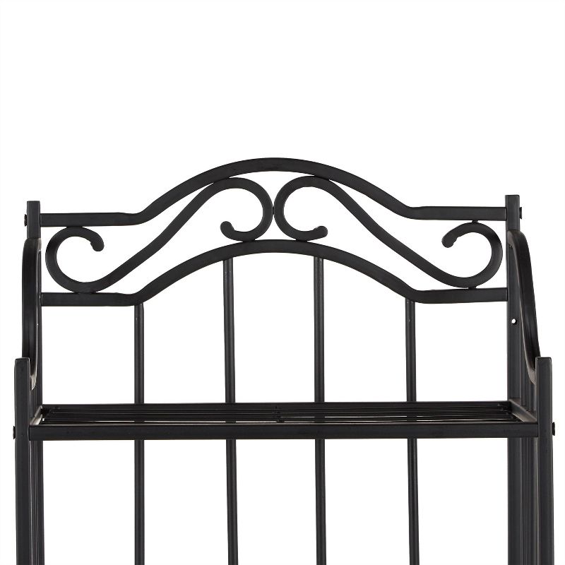 Collins Metal Bathroom Wall Shelf Oil Rubbed Bronze - Silverwood