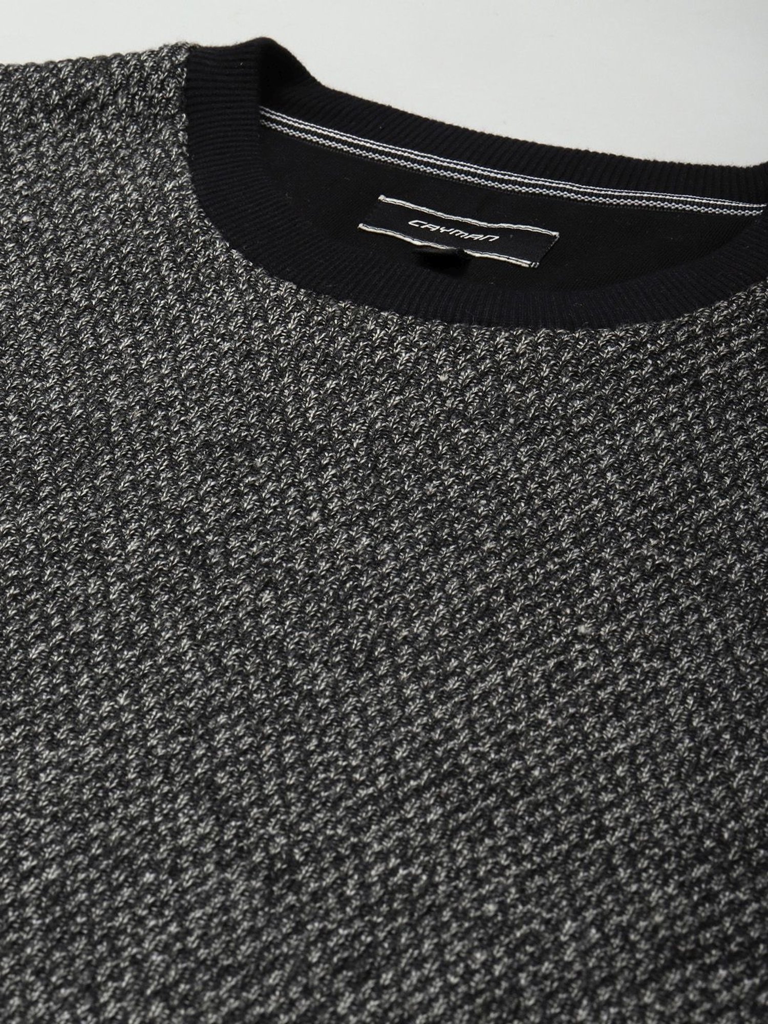 Cayman Black Regular Fit Sweatshirt