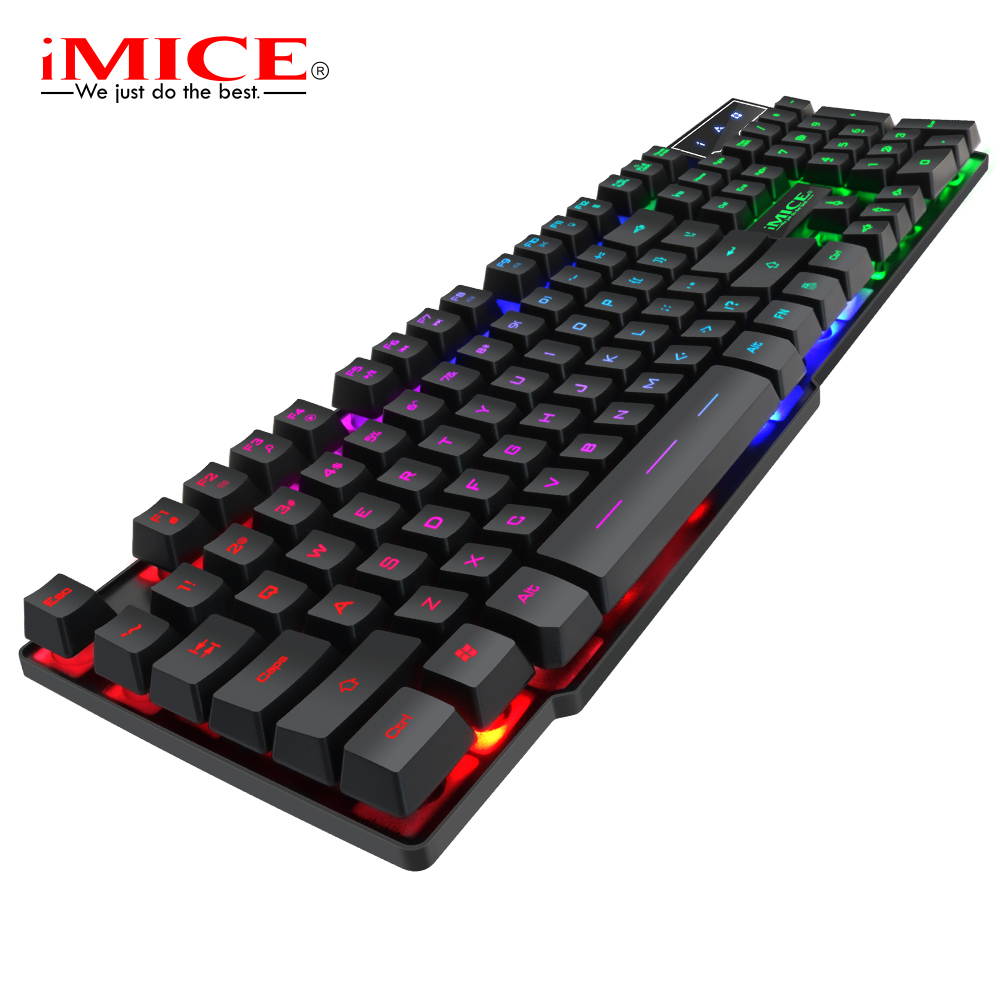 Keyboards Gaming IMice AK-600 Backlight Suspension Key Mechanical Keyboard Game Wired PC Notebook