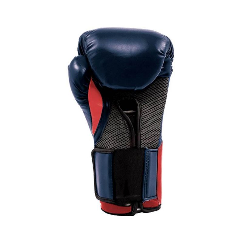 Everlast Pro Style Elite Exercise Workout Training Boxing Gloves for Sparring, Heavy Bag and Mitt Work, Size 16 Ounces Navy/Red
