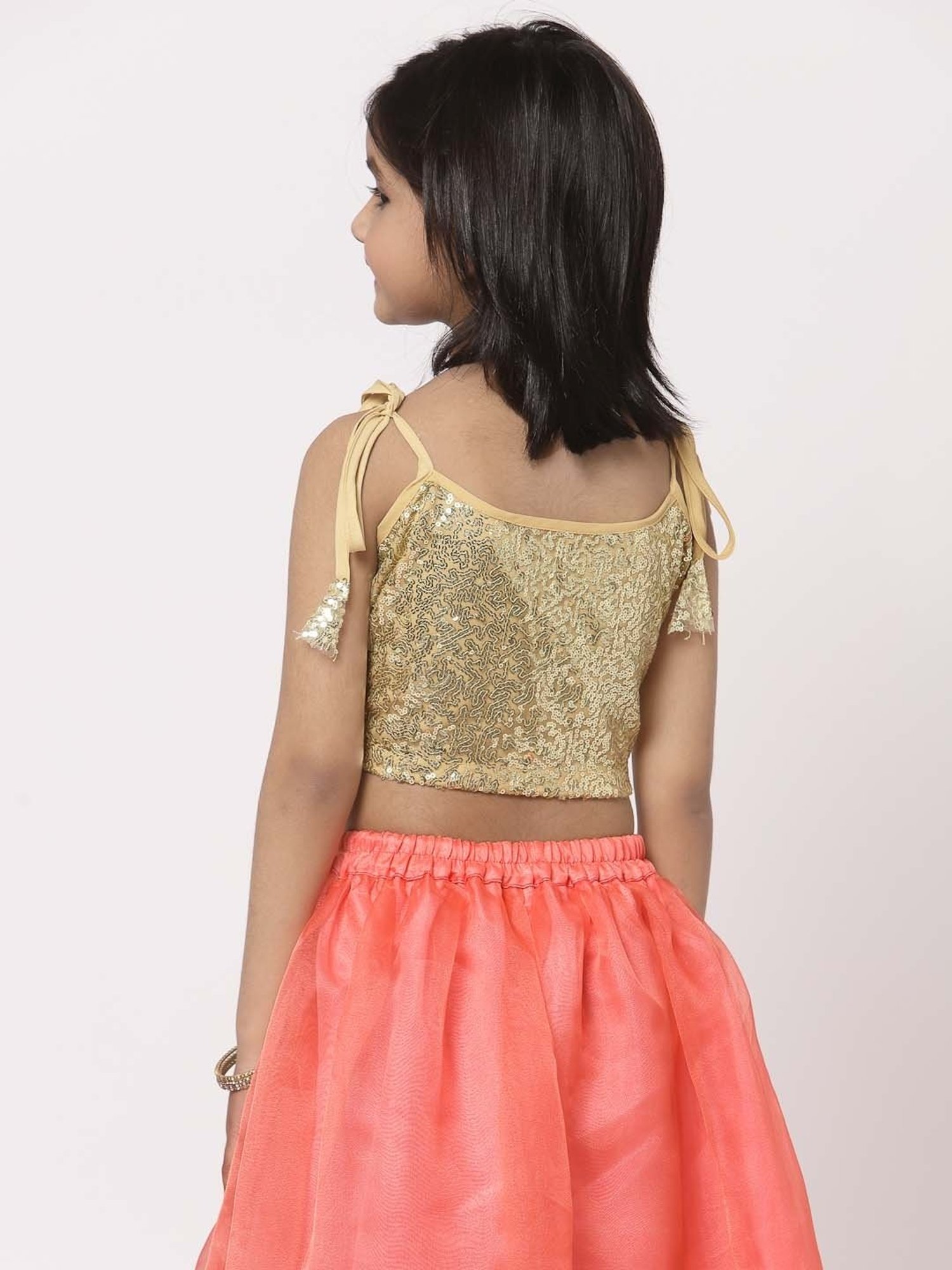 studiorasa Kids Gold Sequence Top