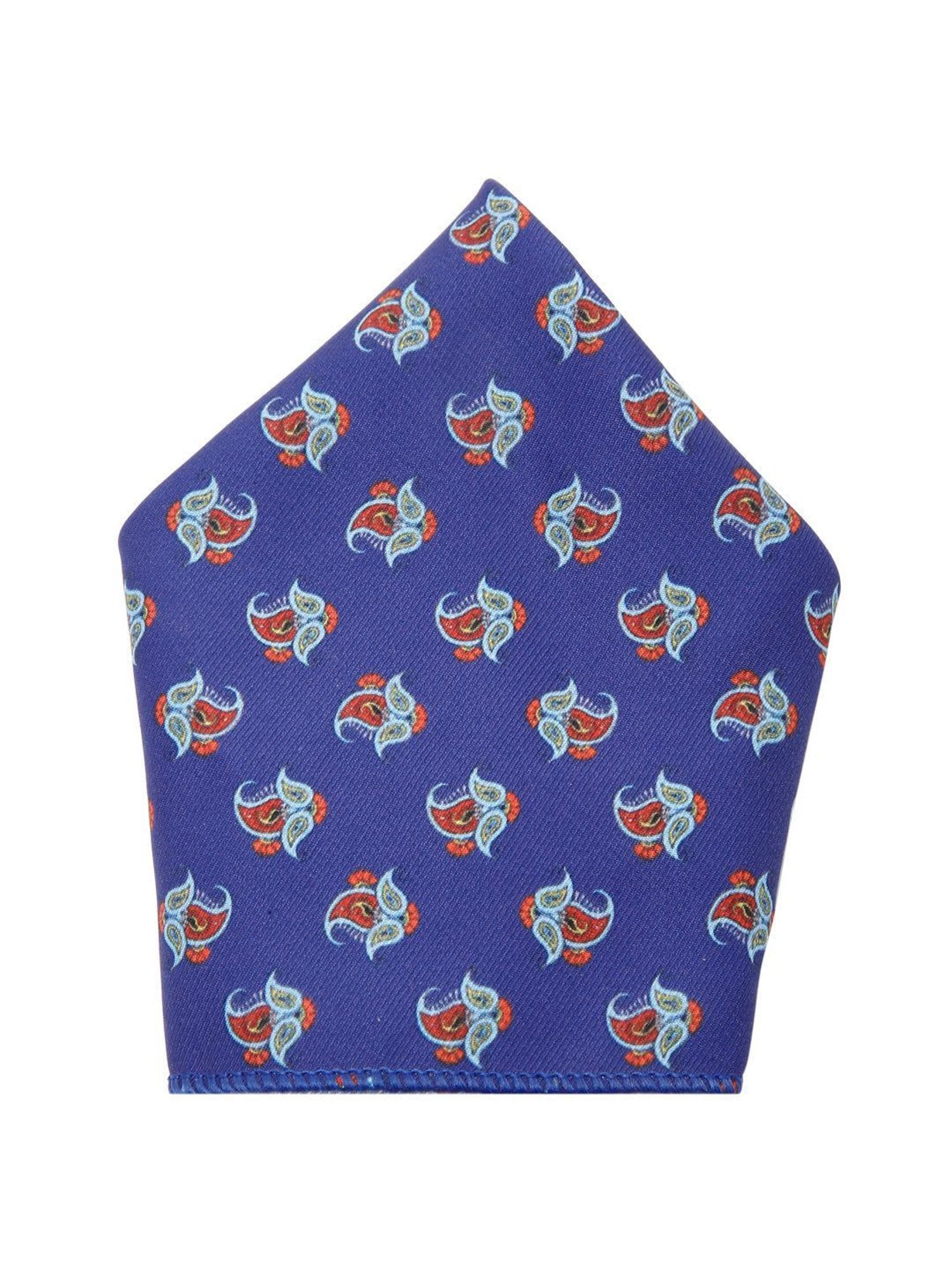Louis Stitch Blue Printed Necktie Gift Set - Set of 5
