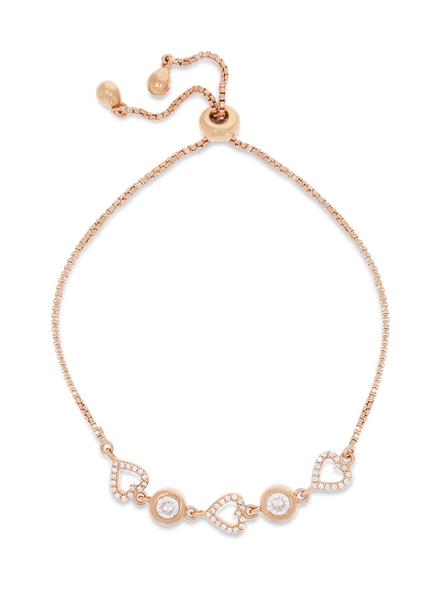 Anayra 92.5 Sterling Silver Sparkling Bracelet for Women