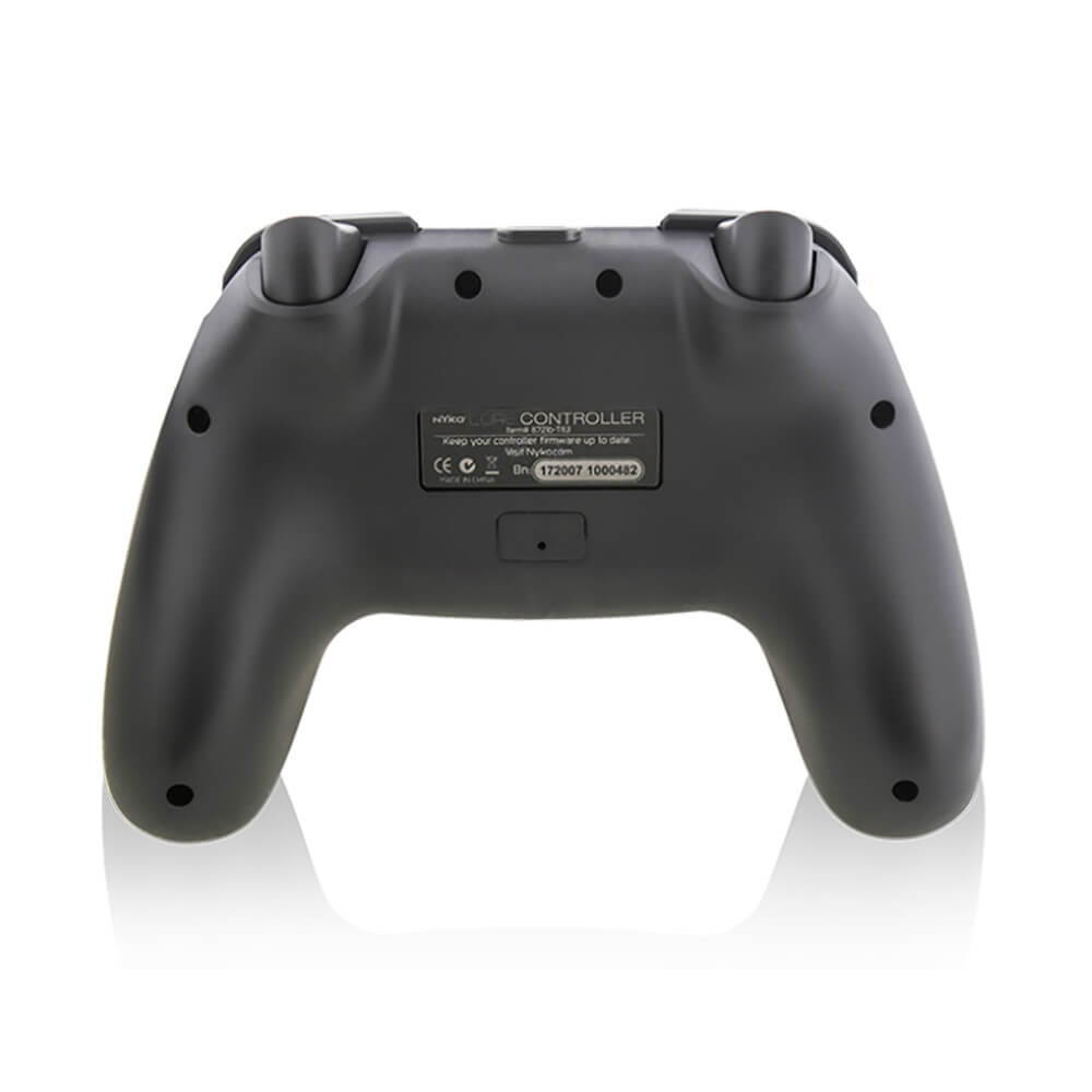 nyko wireless core controller  bluetooth pro controller alternative with turbo and android/pc compatibility for switch