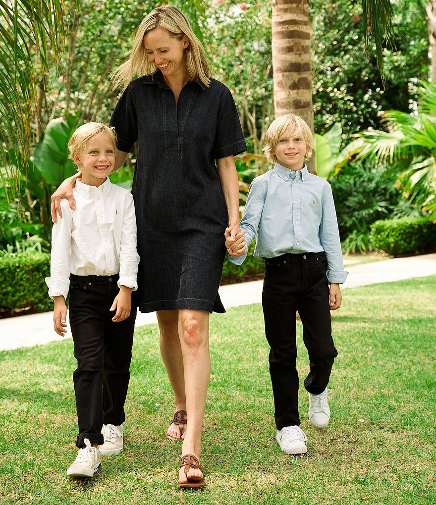 Hollywood Little Boys 4-7 Pull-On Slim Fit Denim Pant