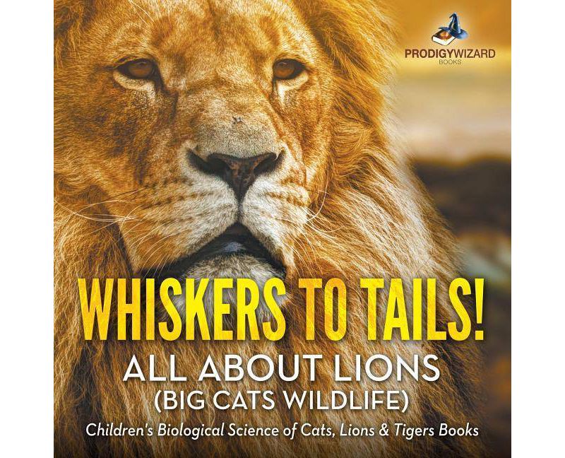 Whiskers to Tails! All about Lions (Big Cats Wildlife) - Children's Biological Science of Cats, Lions & Tigers Books - by  Prodigy Wizard (Paperback)