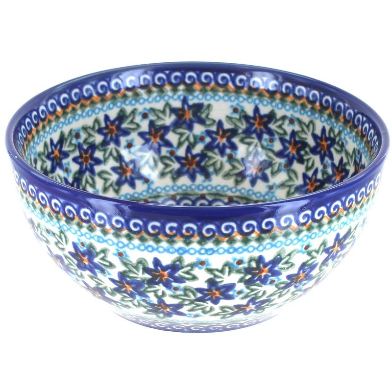 Blue Rose Polish Pottery Skylar Cereal/Soup Bowl