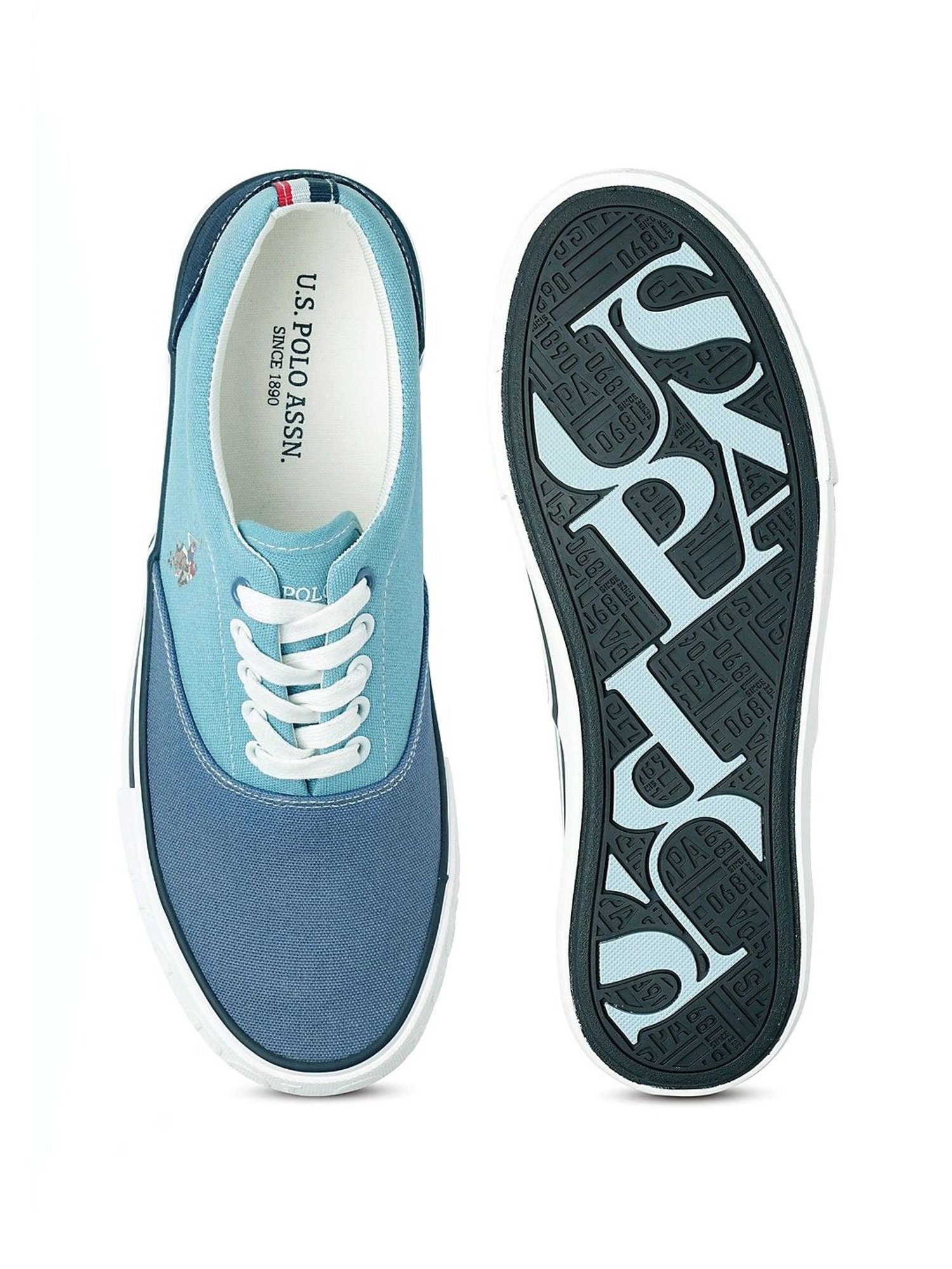 U.S. Polo Assn. Men's Blue Casual Sneakers