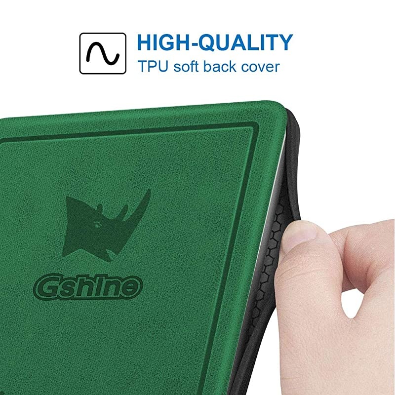 Case Fits AllNew Kindle Oasis 10th Generation ONLY 2018 and 2019 Release Multi Angle Viewing Vertical Flip Cover with Auto WakeSleepPostal Green