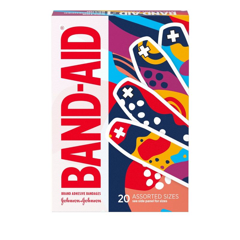 Band-Aid Designer Bandages - 20ct