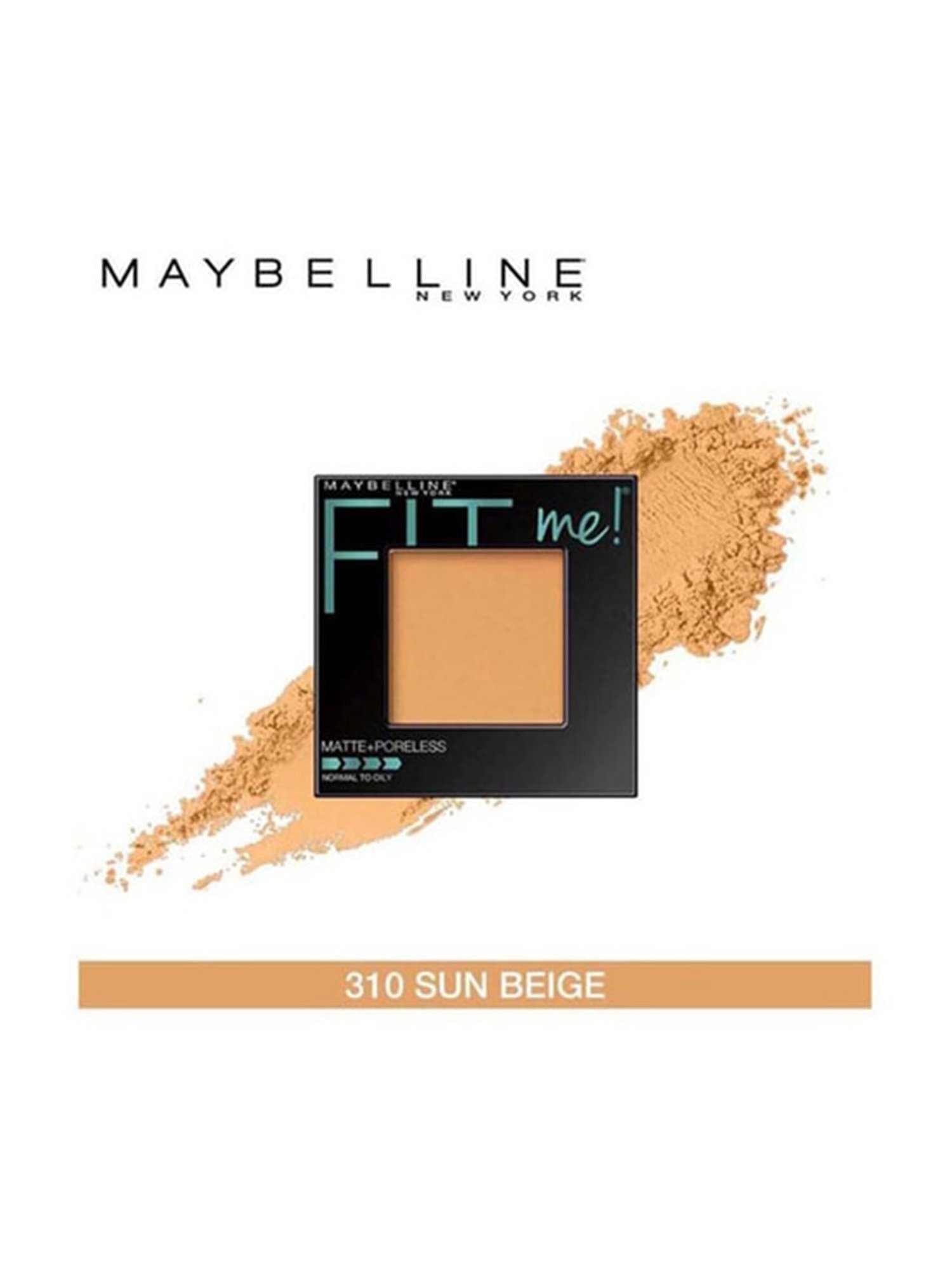 Maybelline New York Fit Me Matte+Poreless Powder 310 Sun Beige - 8.5 gm