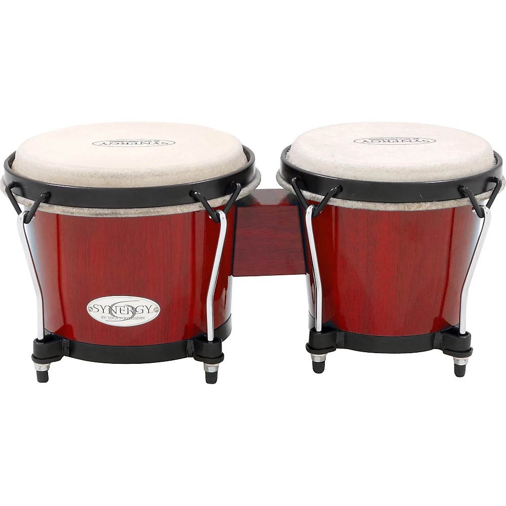 Toca Synergy 6 & 6-3/4 Inch Bongos Red