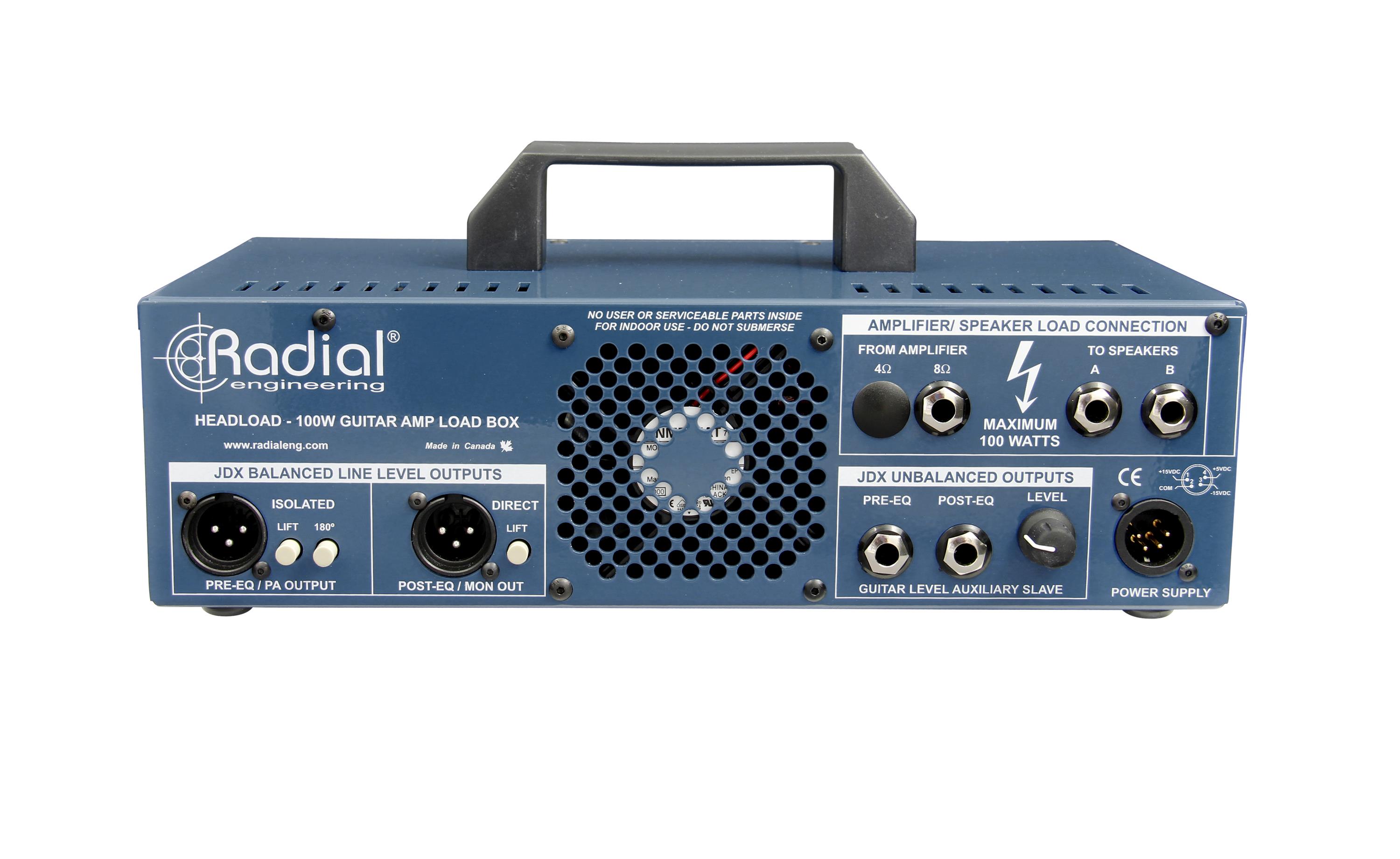 Radial Engineering Headload Guitar Amp Load Box