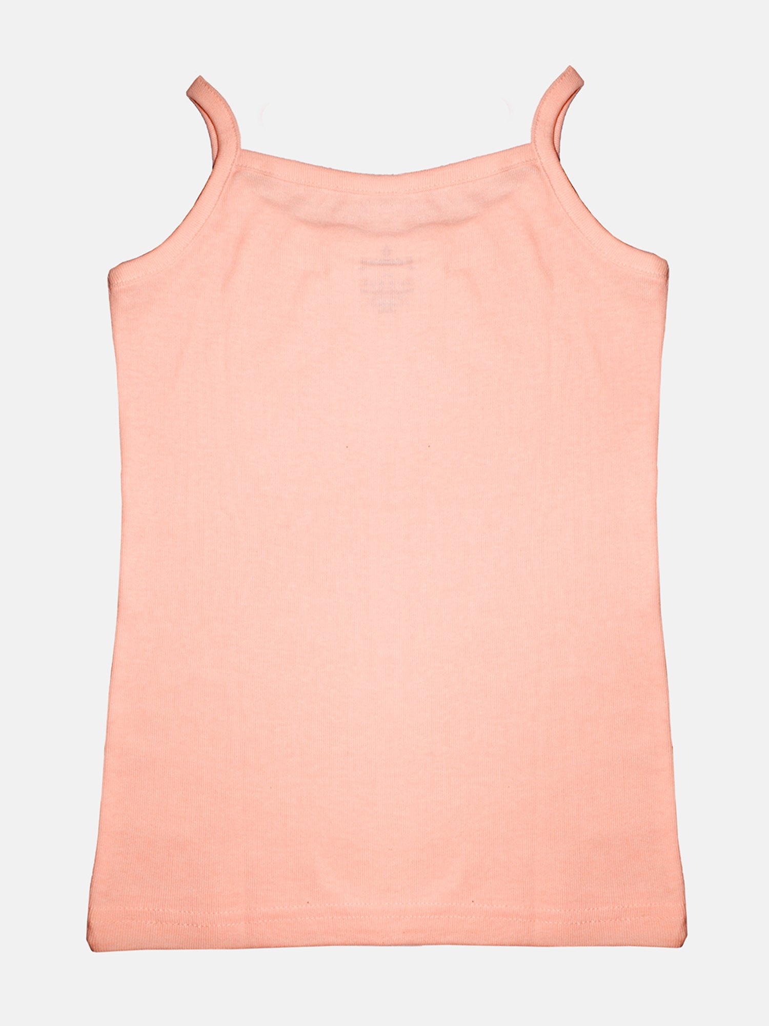 Kiddopanti Kids Black & Pink Solid Camisole (Pack Of 2)