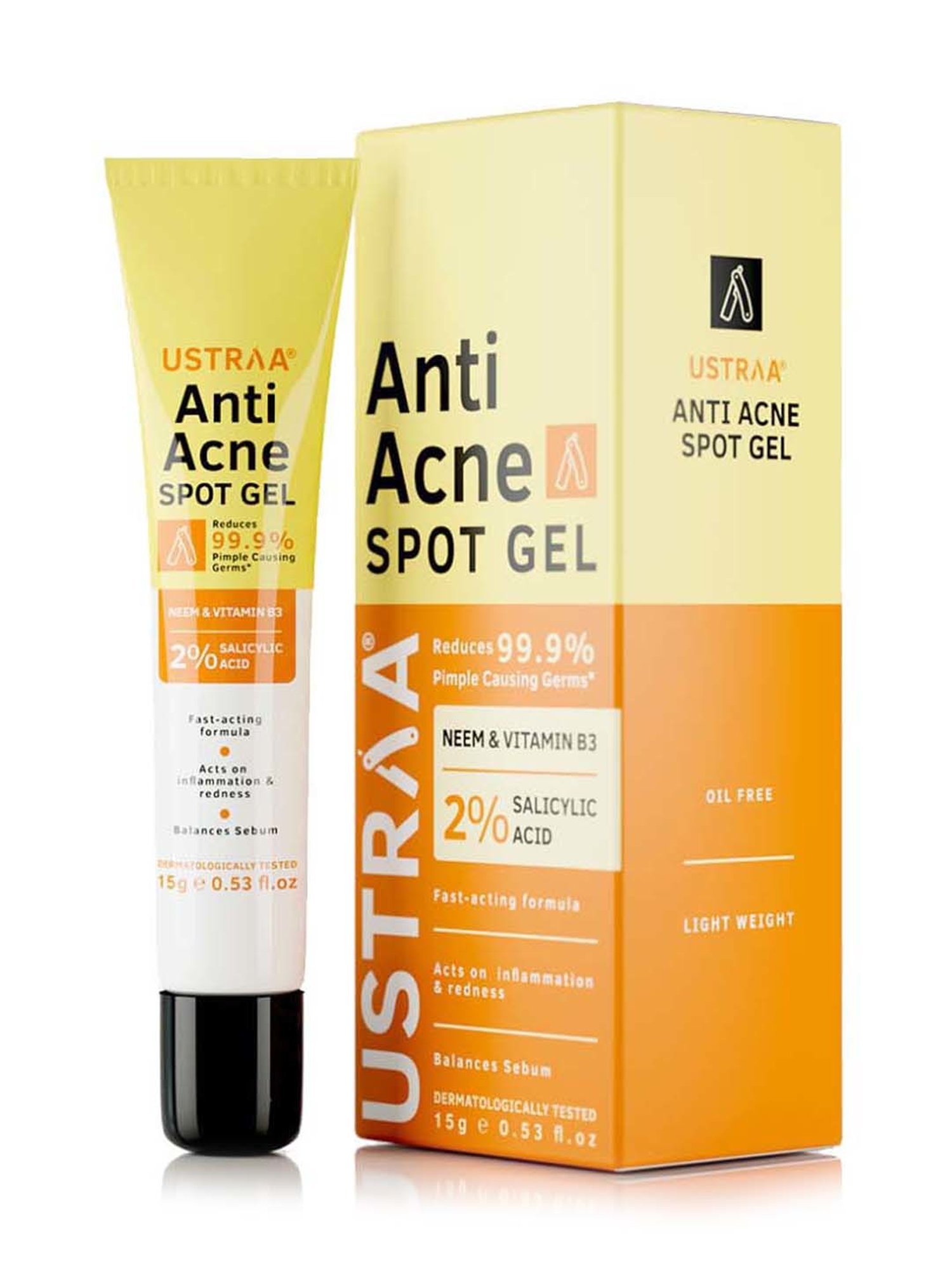 Ustraa Anti-Acne Spot Gel - 15 gm