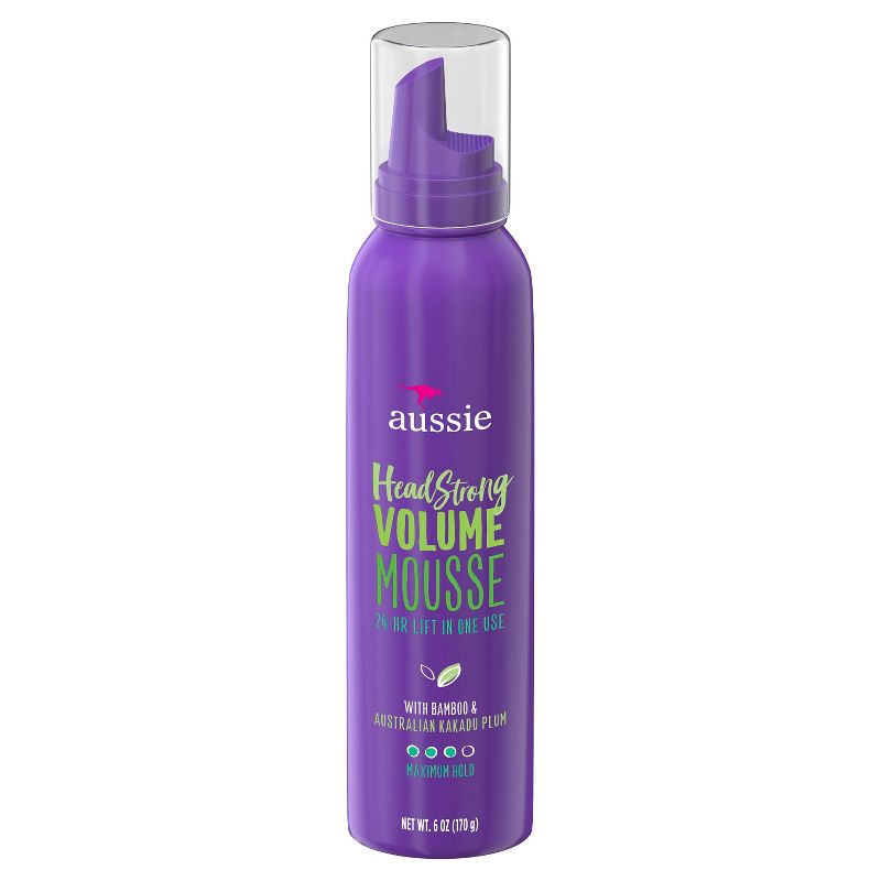 Aussie Headstrong Volume Mousse - 6.0 fl oz
