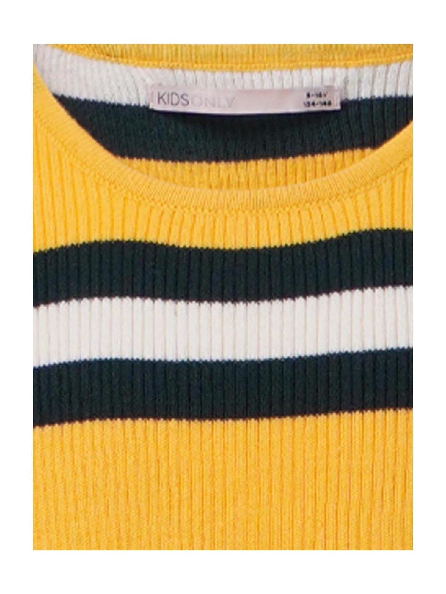 KIDS ONLY Yellow Striped Top