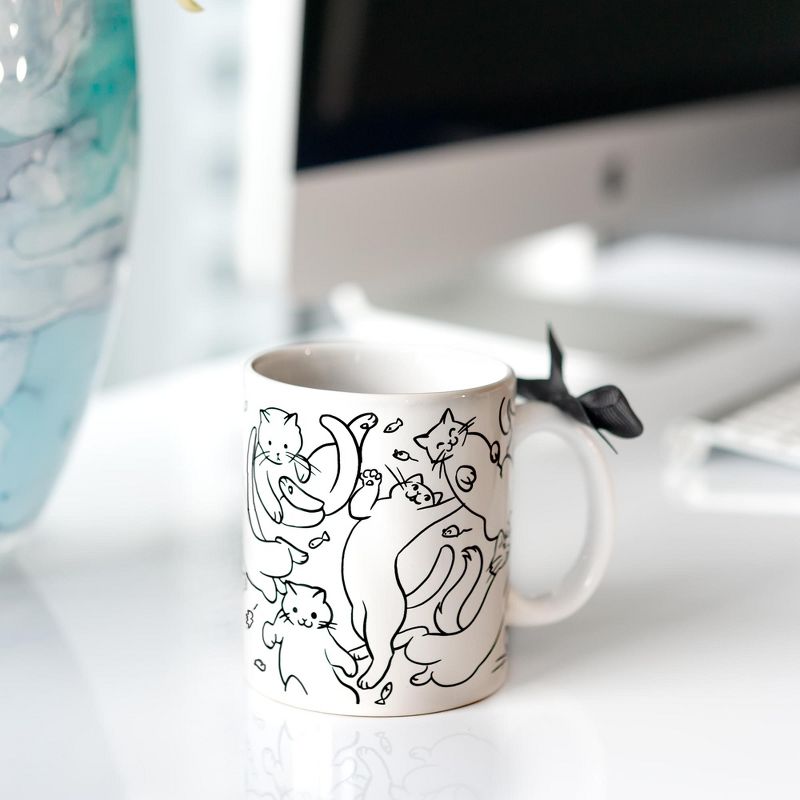 Underground Toys Because Cats Coffee Mug