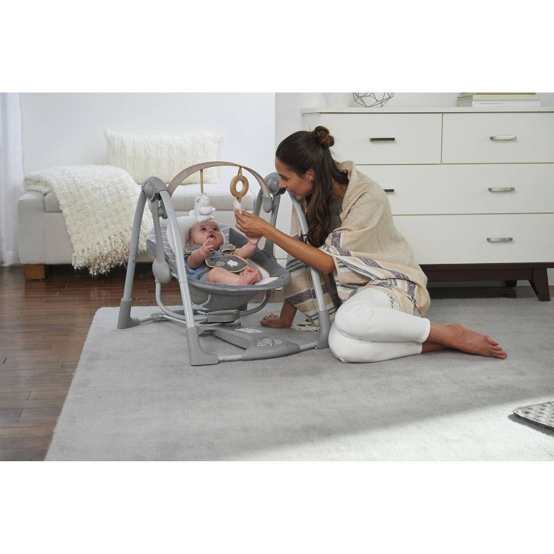 Fisher-Price Deluxe Take-Along Swing & Seat - Falling Leaves