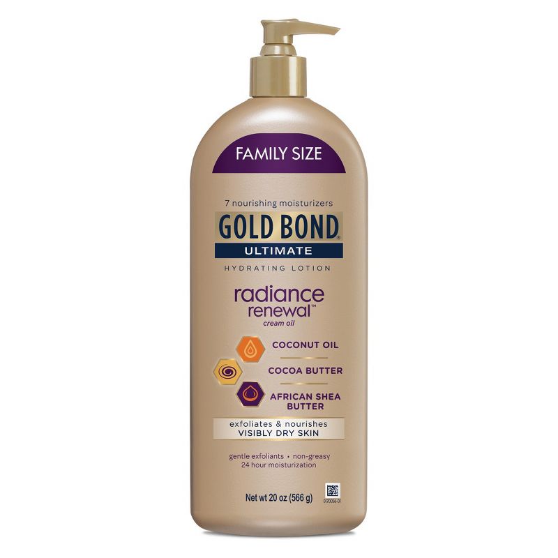 Gold Bond Radiance Renewal Hand and Body Lotions - 20oz