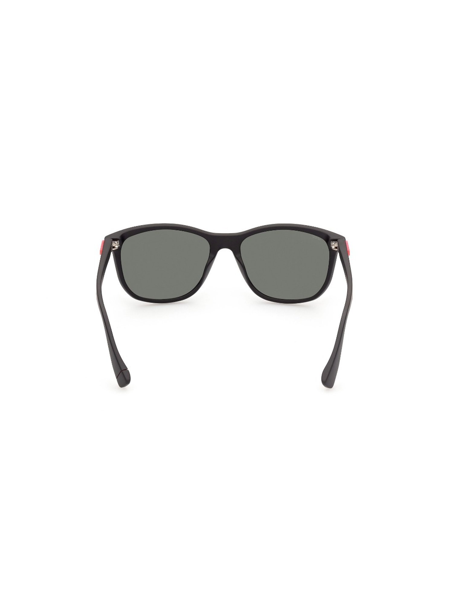 Web Eyewear Grey Oval Sunglasses for Men Designed in Italy