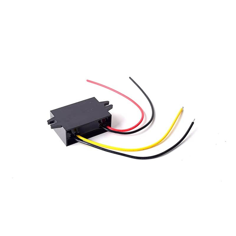 12v 24v to 5v Step Down Converter Regulator 5A 25W Power Adapter Reducer for Car Electronics Truck Vehicle Boat Solar System Accept 840V Inputs