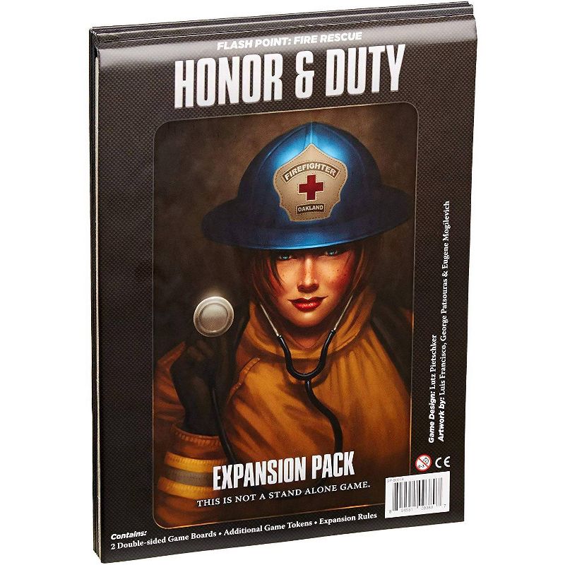 Flash Point: Fire Rescue Board Game Honor & Duty Expansion Pack